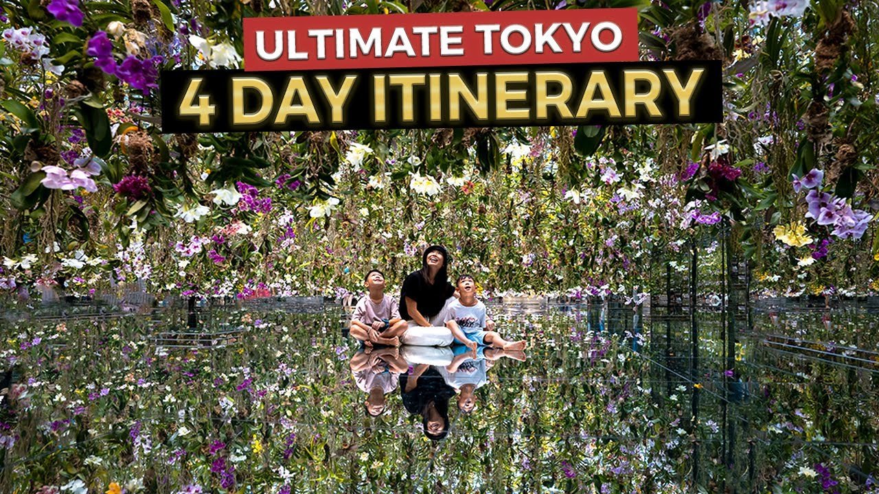 The Ultimate 4 Day TOKYO Itinerary | Japan Travel Guide 2024