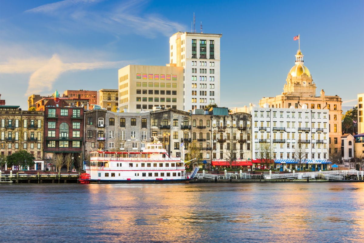 Savannah, GA riverfront