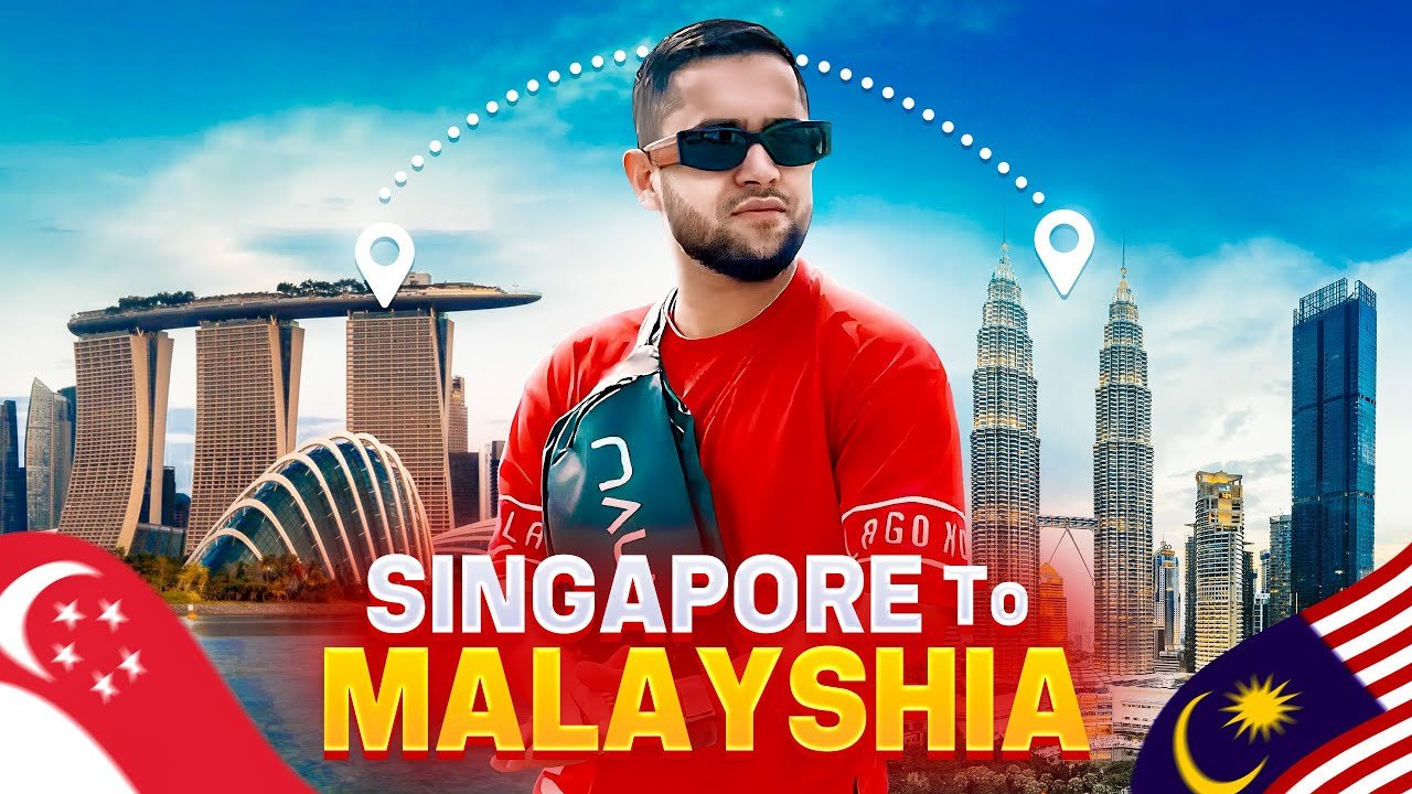 Singapore To Malaysia Travel Vlog | Nirob Mehraj | Travel Guide | Singapore To Malaysia By Road